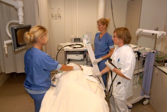 De behandeling van een Barrett slokdarm op afdeling endoscopie.